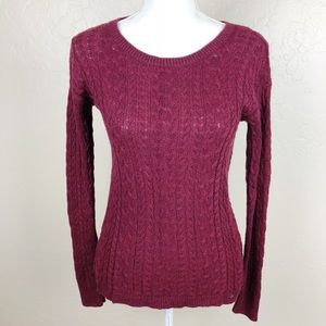 American Eagle | cable knit sweater